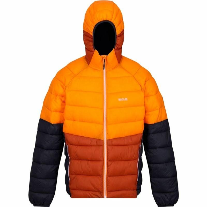 Chaqueta Impermeable para Hombre Regatta Harrock II Ora Naranja Oscuro