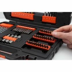 Set de brocas y puntas Black & Decker A7231 76 Piezas