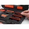 Set de brocas y puntas Black & Decker A7231 76 Piezas