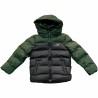 Chaqueta Deportiva para Niños Puma Colourblock Poly Negro/Verde