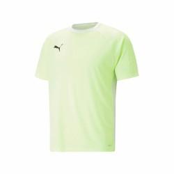 Camiseta de Manga Corta Hombre TEAM LIGA  Puma 931832 01 Pádel Amarillo