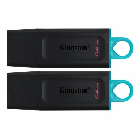 Memoria USB Kingston DataTraveler Exodia Verde 64 GB 2 pcs