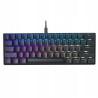 Teclado mecánico Mad Catz KS63NMUSBL000-0 Negro Multicolor Monocromo