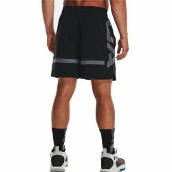 Pantalones Cortos de Baloncesto para Hombre Under Armour Baseline Negro