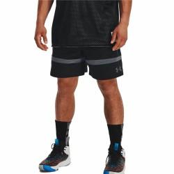 Pantalones Cortos de Baloncesto para Hombre Under Armour Baseline Negro