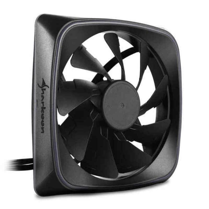 Ventilador de Caja Sharkoon 4044951028924 RGB Ø 12 cm