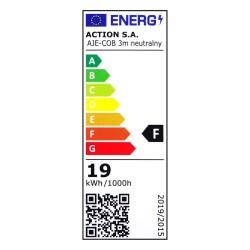 Cinta luminosa Activejet AJE-COB 3m neut (1 Pieza) (1 unidad)