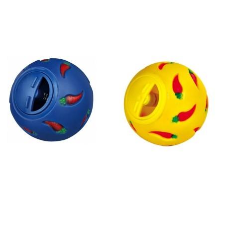 Bola Trixie 6275 Conejo Snacks Ø 7 cm Amarillo Azul Multicolor Plástico (1 Pieza)