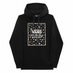 Sudadera con Capucha Hombre Vans Boxed Negro