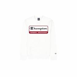 Sudadera sin Capucha Hombre Champion Legacy Blanco