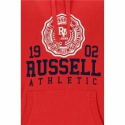 Sudadera con Capucha Hombre Russell Athletic Ath 1902 Rojo