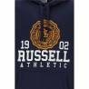 Sudadera con Capucha Hombre Russell Athletic Ath 1902 Azul marino