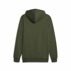 Sudadera con Capucha Hombre Puma Ess+ 2 Col Big Logo Verde oscuro