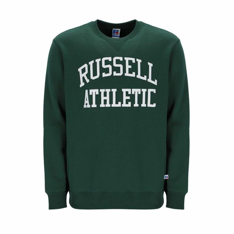 Sudadera sin Capucha Hombre Russell Athletic Iconic Verde