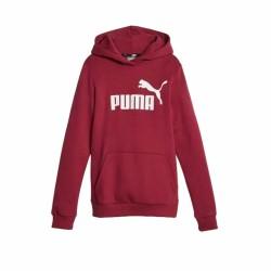 Sudadera Infantil Puma Ess Logo Fl Rojo