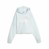 Sudadera Infantil Puma Ess Logo Croppedo Blanco