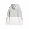 Sudadera Infantil Puma Power Colorblock Gris