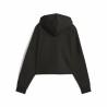 Sudadera Infantil Puma Ess Logo Croppedo Negro