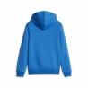 Sudadera Infantil Puma Ess+ 2 Col Big Logo Azul