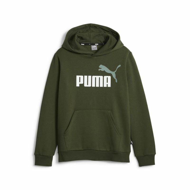 Sudadera Infantil Puma Ess+ 2 Col Big Logo