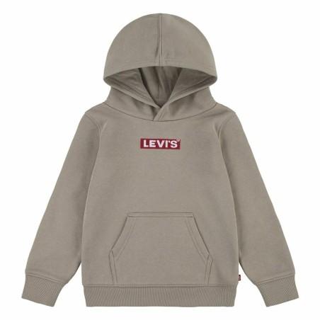 Sudadera Infantil Levi's Boxtab Marrón claro