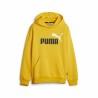 Sudadera Infantil Puma Ess+ 2 Col Big Logo Amarillo