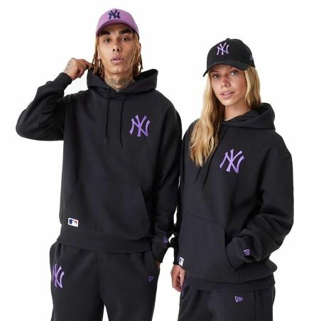 Sudadera con Capucha Unisex New Era League Essentials New York Yankees Negro