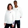 Sudadera sin Capucha Unisex Le coq sportif Tri Crew N°1 New Optical Blanco