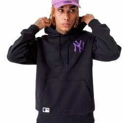 Sudadera con Capucha Unisex New Era League Essentials New York Yankees Negro