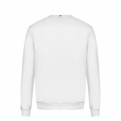 Sudadera sin Capucha Unisex Le coq sportif Tri Crew N°1 New Optical Blanco