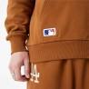 Sudadera con Capucha Unisex New Era League Essentials LA Dodgers Ocre