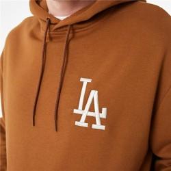 Sudadera con Capucha Unisex New Era League Essentials LA Dodgers Ocre