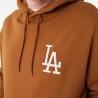 Sudadera con Capucha Unisex New Era League Essentials LA Dodgers Ocre