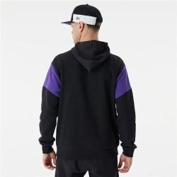 Sudadera con Capucha Unisex New Era NBA Colour Insert LA Lakers Negro