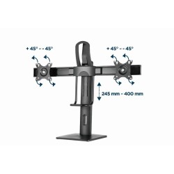 Soporte de Mesa para Pantalla GEMBIRD MS-D2-01 17" 27"