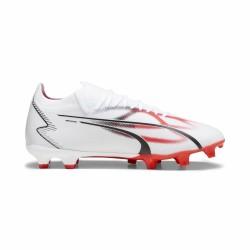 Botas de Fútbol para Adultos Puma Ultra Match FG/AG Blanco