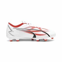 Botas de Fútbol para Adultos Puma Ultra Play FG/AG Blanco Rojo