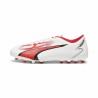 Botas de Fútbol para Adultos Puma Ultra Play MG Blanco Rojo