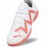 Botas de Fútbol para Niños Puma Future Play It Blanco Rosa