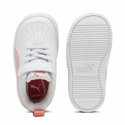 Zapatillas Deportivas Infantiles Puma Rickie+ Blanco Rosa claro