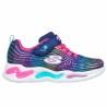 Zapatillas Deportivas Infantiles Skechers Wavy Beams Azul