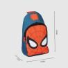 Mochila Infantil Spider-Man Bandolera Azul Rojo 13 x 23 x 7 cm