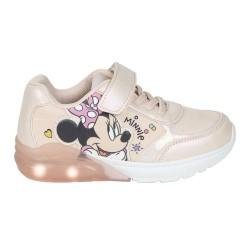 Zapatillas Deportivas con LED Minnie Mouse Rosa