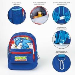 Mochila de Senderismo Sonic Infantil 25 x 27 x 16 cm Azul