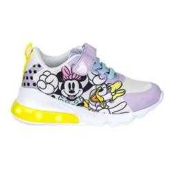 Zapatillas Deportivas con LED Minnie Mouse Lila