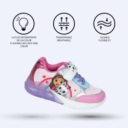 Zapatillas Deportivas con LED Gabby's Dollhouse Rosa