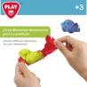 Juego de Plastilina PlayGo Dinosaurios (6 Unidades)