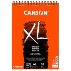 Bloc de dibujo Canson XL Esboso 20 Hojas Blanco Natural A4 5 Unidades 90 g/m²