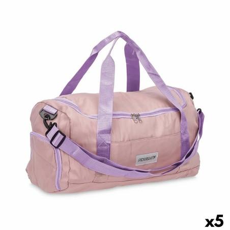 Bolsa de Viaje Rosa 46 x 25 x 28 cm (5 Unidades)