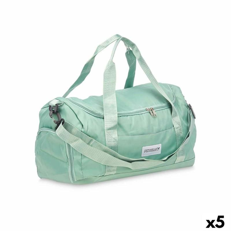 Bolsa de Viaje Verde 46 x 25 x 28 cm (5 Unidades)